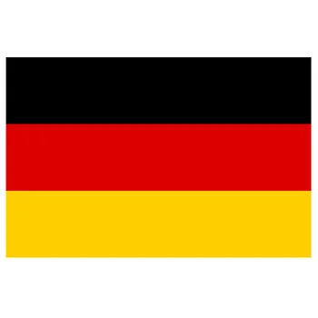 150x90 см флаг Германии 3x5ft летающее знамя 100D полиэстер украшение национального флага, бесплатная доставка