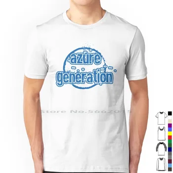 Футболка Azure Genereation 100% хлопок Kpop Музыка Девушки Поколение Семнадцать Милый Got7 Vixx Корейский Красный Бархат Дважды Люблю