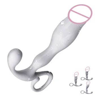 Секс-игрушки для мужчин Мужской анальный массажер простаты Эротические игрушки Анальная анальная пробка Секс-товары Товары для взрослых Стимулятор точки G