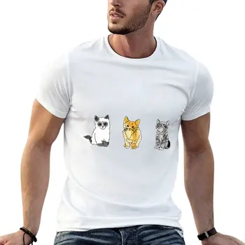 cat tumblr рисунки футболка графическая футболка оверсайз футболки для мужчин