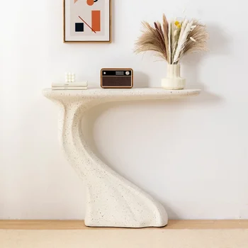 Nordic Cement Консольные столы для прихожей Стол у стены Ins Creative Light Роскошный бытовой консольный стол для коридора
