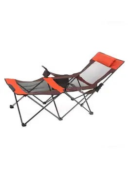 Алюминиевый складной пляжный стул Приподнятая кровать Портативная мебель для улицы / патио Сверхмощная гостиная для кемпинга Дышащий материал