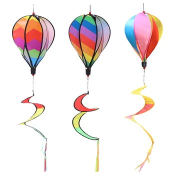 3Pcs Воздушный шар Подвесные украшения На открытом воздухе Whirligig Кулон Украшение
