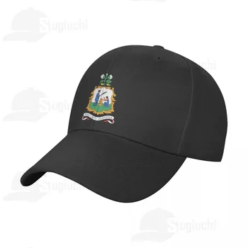 Национальный герб Сент-Винсента и Гренадин Герб Солнце Бейсболка Папа Шляпы Регулируемые Для Мужчин Женщин Унисекс