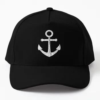  Винтажная футболка с якорем для лодок Морской парусный спорт Мужской, Подарочный бейсболка для мальчиков Рождественские шляпы Роскошная шляпа Хип-хоп Мужская кепка Женская