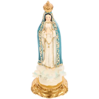 Статуя Девы Марии Религиозная статуя Скульптура Девы Марии Религиозная скульптура Девы Марии