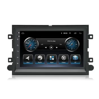 7-дюймовый Android 12 Авто Радио Стерео GPS Navi DVD-плеер Для Ford 500 F150 Explorer Edge Expedition Mustang Fusion с камерой