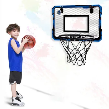 Баскетбольное кольцо Набор Дверные баскетбольные кольца с 1 мячом Баскетбольное кольцо с электронным табло Подарки для детей, мальчиков, подростков