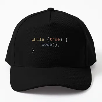 JavaScript - В то время как True Code Бейсболка Спортивные кепки Пенопластовые шляпы для вечеринок Джентльмен Шляпа Мужская Женская