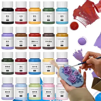 30 мл / бутылка акриловая краска гипсовая краска гипсовый пигмент ручной работы для изготовления куклы граффити краситель пигмент макарон моранди