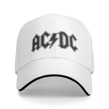 AC-DC Хэви-метал Музыка Бейсболки Винтаж Рок Сэндвич Кепка для мужчин Женщин Регулируемая папа Шапка Тренировки