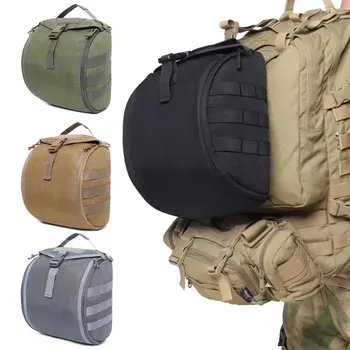 Тактический шлем Сумка Пакет,Многоцелевая Molle Storage Военная сумка для переноски для спортивной охоты и стрельбы боевые шлемы