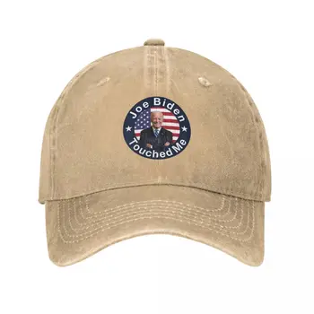 Джо Байден прикоснулся ко мне, смешной байден против байденаКепка Ковбойская шляпа дальнобойщика шляпа грузовика люксовый бренд аниме шляпа женская мужская