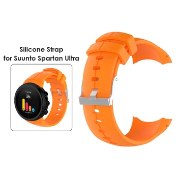  ремешок для часов однотонный силиконовый ремешок для замены ремешка для часов Suunto Spartan Ultra Детали внешнего украшения