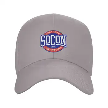 Южная конференция Печать логотипа Графическая повседневная джинсовая кепка Вязаная шапка Бейсболка