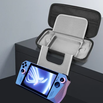 EVA Сумка для хранения игровой консоли Водонепроницаемая портативная сумка для игровой консоли Противоударная с кронштейном Подставка для ASUS Rog Ally