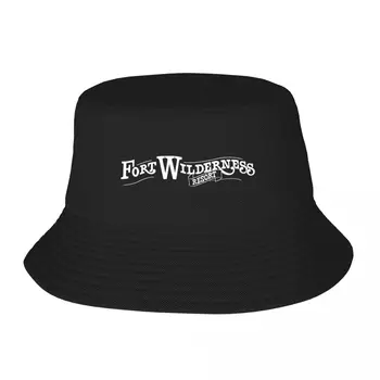 Новый логотип Fort Wilderness Resort Bucket Шляпа Защита от ультрафиолета Солнечная шляпа пенопластовая шляпа шляпы для вечеринок шляпы для вечеринок Козырек Шапка для женщин Мужская