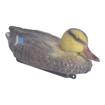 3D Duck Decoy Плавающая приманка с килем для охоты на открытом воздухе Рыболовные аксессуары Реалистичный поплавок птицы на воде