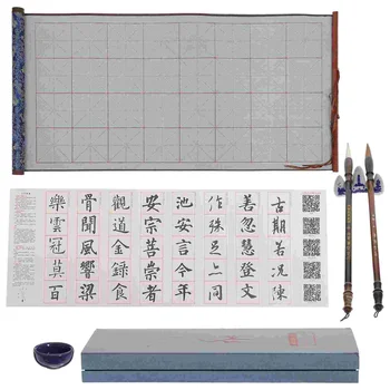 1 коробка бытовой каллиграфической бумаги многоразовая письменная ткань удобный набор для каллиграфии