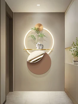 Настенный светильник для украшения входа современный, легкий, роскошный и высококачественный. В конце трехмерного