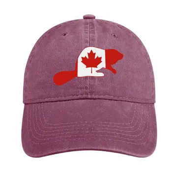 Флаг Бобра Канады Ковбойская шляпа Роскошная мужская шляпа |-F-| Козырек Женские Шапки Мужские