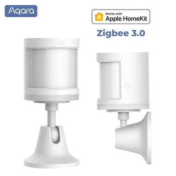 Aqara Датчик человеческого тела T1 Мониторинг движения Обнаружение света Интеллектуальная связь Смарт-устройства Работает с устройствами Zigbee3.0