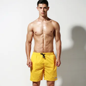 JD7 однотонные обтягивающие мужские пляжные шорты новый летний пляжный бассейн мужские купальники плавательные трусы мужские бикини спортивные мужские купальники