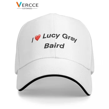 Я люблю Люси Грей Бэрд Бейсболки Шляпы Высокое качество Солнцезащитные кепки Модные мужские и женские головные уборы