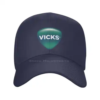 Vicks Логотип Модное качество Джинсовая кепка Вязаная шапка Бейсболка