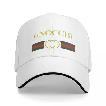 Gnocchi - винтажный дизайнерский логотип Бейсболка Шляпа дальнобойщика Шляпа Шляпа для гольфа Мужские летние шляпы Женские шляпы Мужские