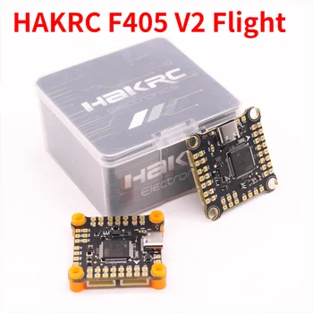  Новейший барометр управления полетом HAKRC F405 V2 F4530V2 ICM42688 / 16M Blackbox / / Двойной BEC для HD / аналогового гоночного дрона VTX FPV