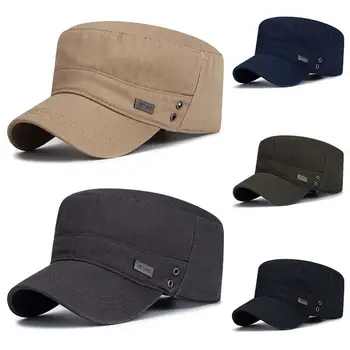 Мужчины Регулируемая дышащая армейская шапка Кадетская шляпа Солнцезащитная кепка Бейсболка