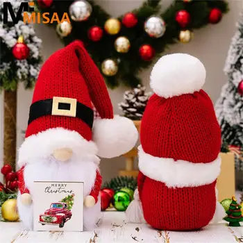 Рождественские украшения, подходящие для различных случаев Высококачественный материал ручной работы Мягкие и удобные украшения Санта-Клауса