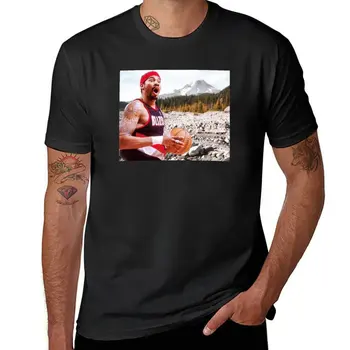 Новая футболка Рашида Уоллеса Портленд Блэйзерс Маунт-Худ спортивные футболки для болельщиков футболки на заказ Создайте свои собственные мужские высокие футболки