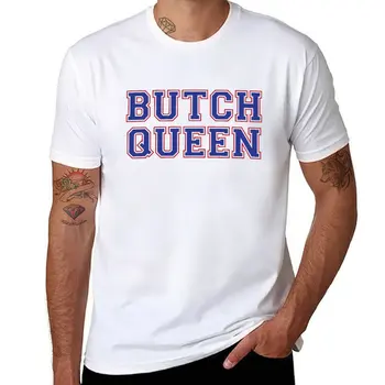 Новый Butch Queen [дрэг-рейс] Футболка быстросохнущая рубашка Футболка большие размеры футболки мужские винтажные футболки