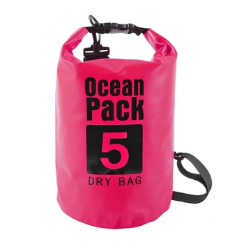 Открытый сухой мешок для плавания Водонепроницаемый мешок для плавания на лодке Рыбалка Плот Плавающие сумки для товаров для кемпинга на открытом воздухе