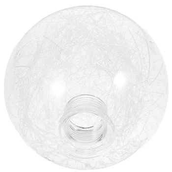  Стеклянный абажур из стекловолокна G9 Основание Подвесной абажур 100 мм 120 мм Потолочный световой абажур Крышка лампы для подвесной люстры