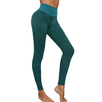 4XL Большой размер Леггинсы для фитнеса Женские штаны для йоги Бесшовный Высокая Талия Контроль Живота Тренировка Тугой Дышащий