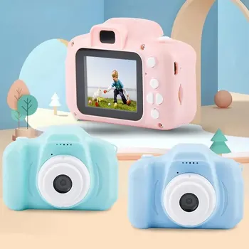 Детская цифровая камера Игрушки для девочек и мальчиков 1080P HD Экран Уличные игрушки Подарки на день рождения Camara Fotos Infantil Juguetes Para Niños