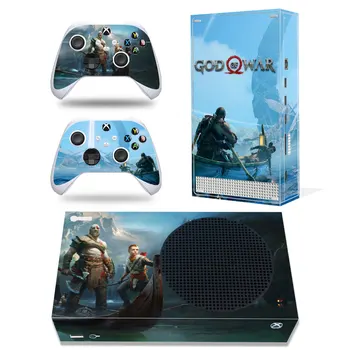 Дизайн God of war для Xbox series s Скины для Xbox series s Наклейка из ПВХ кожи для Xbox Series S виниловая наклейка
