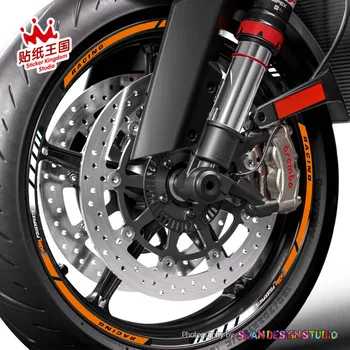 1 комплект 2 колес для KTM Duke 125 200 250 390 690 790 890 990 1290 RC8 RC390 Мотоцикл Светоотражающие наклейки на обод Водонепроницаемые наклейки