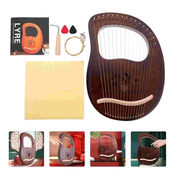 1 набор деликатный 16-тональный инструмент деревянная арфа музыкальный инструмент для взрослых