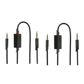 2X Запасной кабель наушников для гарнитуры Astro A40, аудиокабель для игровой гарнитуры Astro A10 / A40, для контроллера Xbox PS5