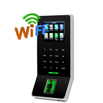 ZK F22 Ультратонкий терминал контроля посещаемости и контроля доступа с отпечатком пальца Wi-Fi