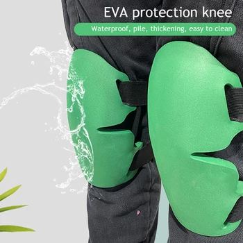 1Pair EVA Garden Knee Pad Высокая плотность Защита труда Коленная подушка для садоводства Установка пола Ремонт автомобиля Наколенники