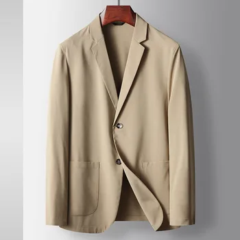 E1091-Мужской костюм Four Seasons Повседневное деловое свободное пальто