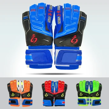 Вратарские перчатки с защитой пальцев Профессиональные детские молодежные вратарские перчатки Футбольные перчатки Футбольные вратарские тренировочные перчатки