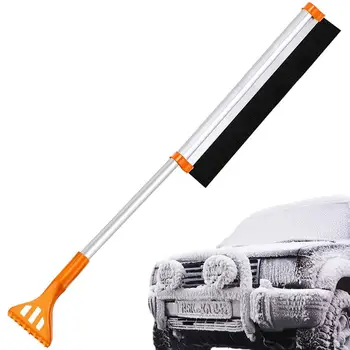  Комплект лопаты для снега 3 в 1 Скребок для льда Щетка для удаления Портативный многофункциональный авто Снегоочиститель Лопата Комплект для уборки снега на заднем дворе