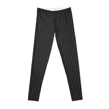 Черно-серые полоски в тонкую полоску H2 леггинсы тренировочная одежда для расклешенных спортивных брюк для женских леггинсов