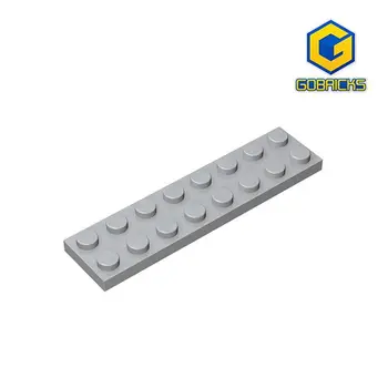 Gobricks GDS-513 Тарелка 2 x 8 совместима с LEGO 3034 Детали детского строительного блока «Сделай сам» Пластина частиц DIY